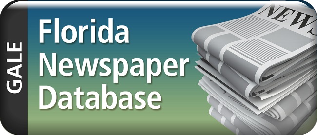 GALE Florida newspaper database
