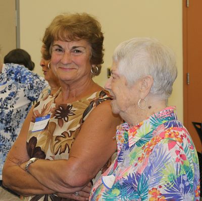 A photo of two, Clearwater Public Library System volunteers